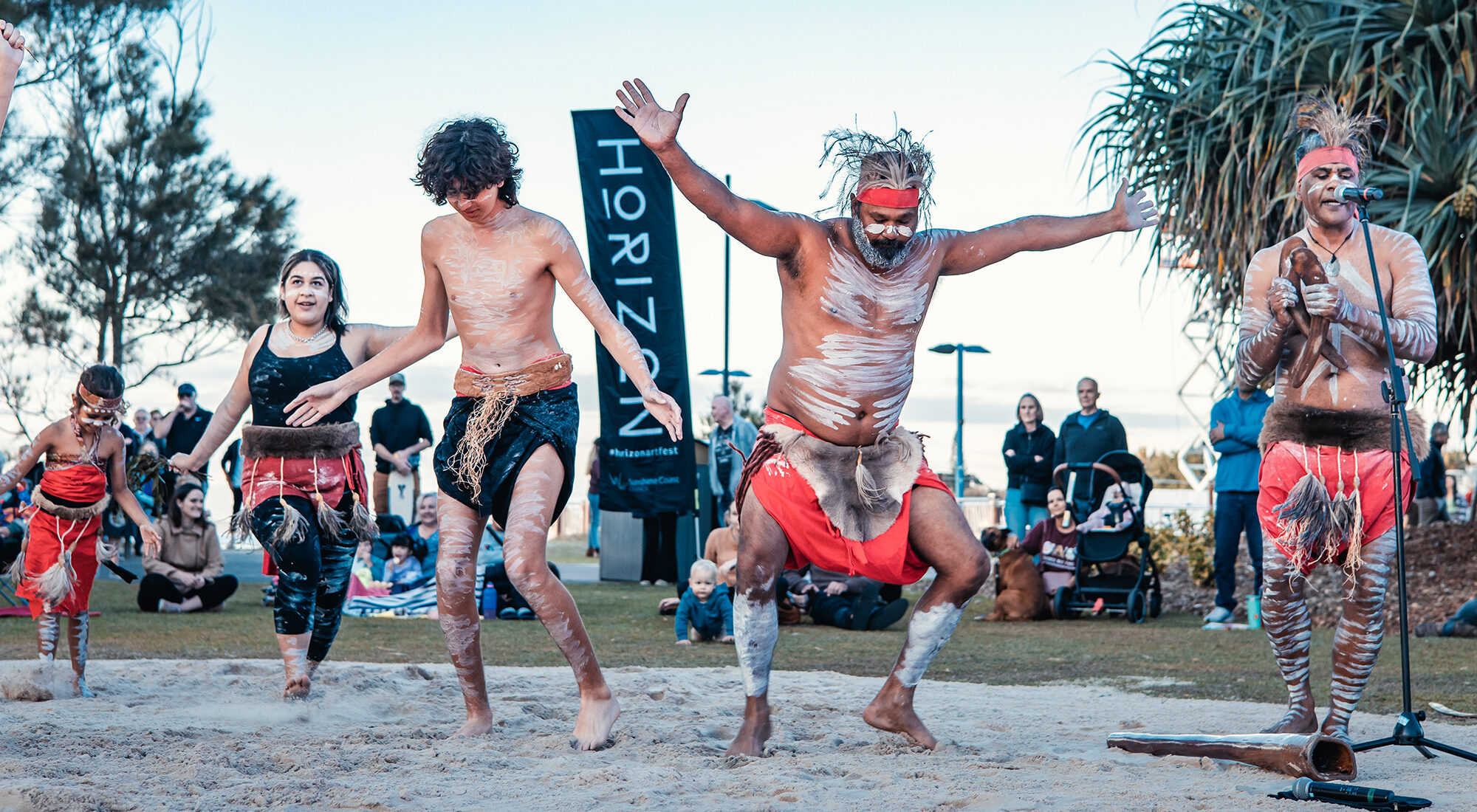 First Nations dancers